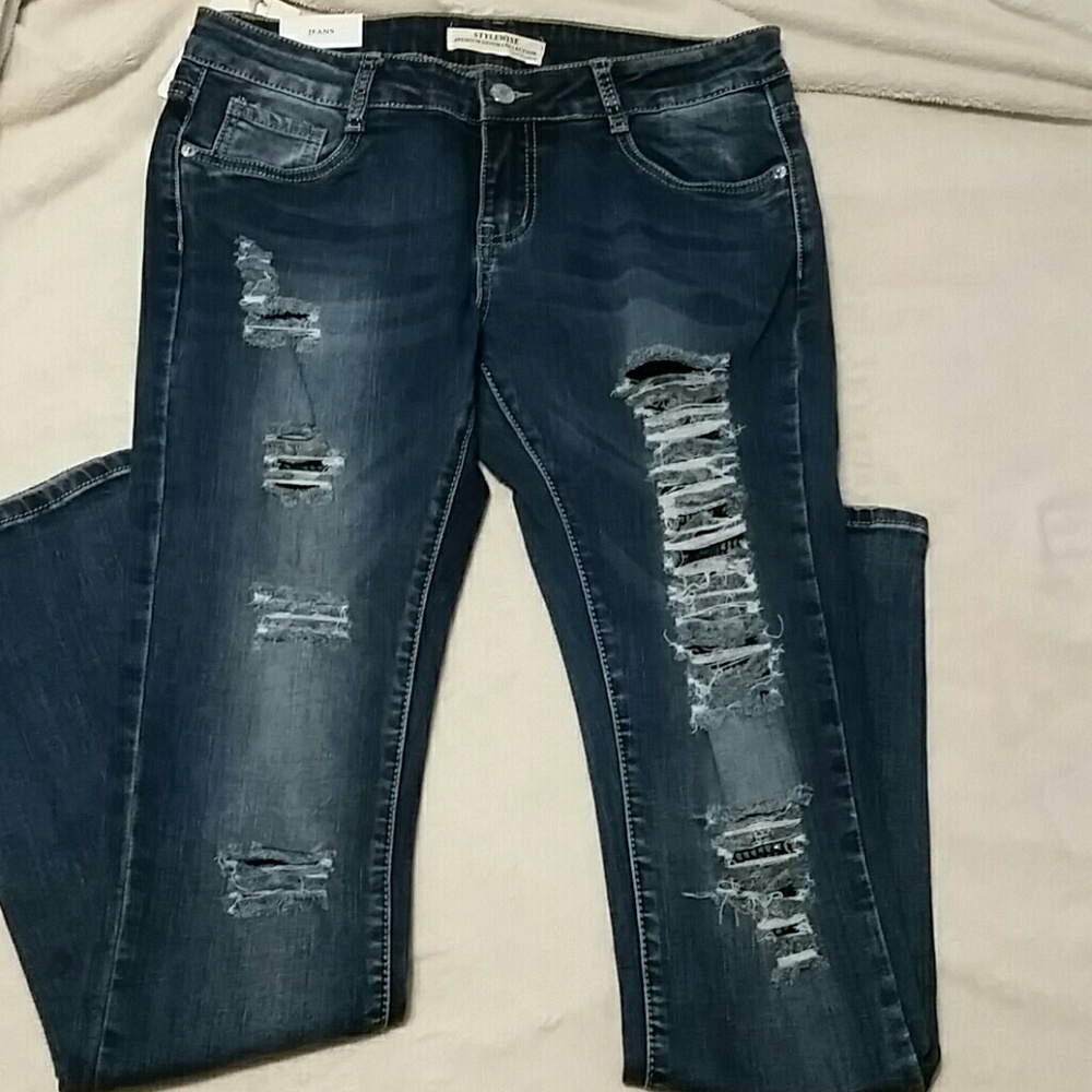 Distressed SKINNY JEANS sz 6/8/10/12